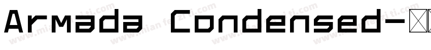Armada Condensed字体转换